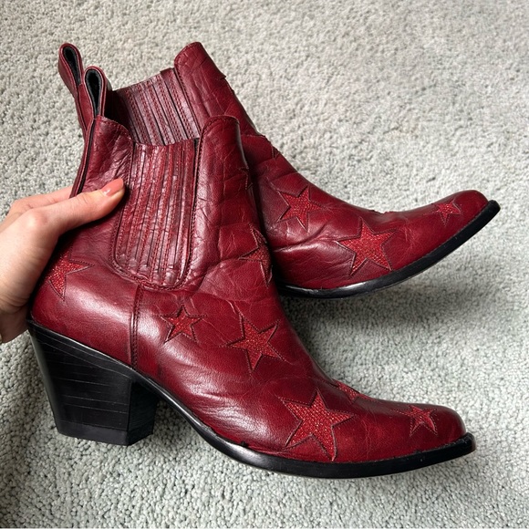 Old Gringo Red Star Ankle Boots - Picture 4 of 15